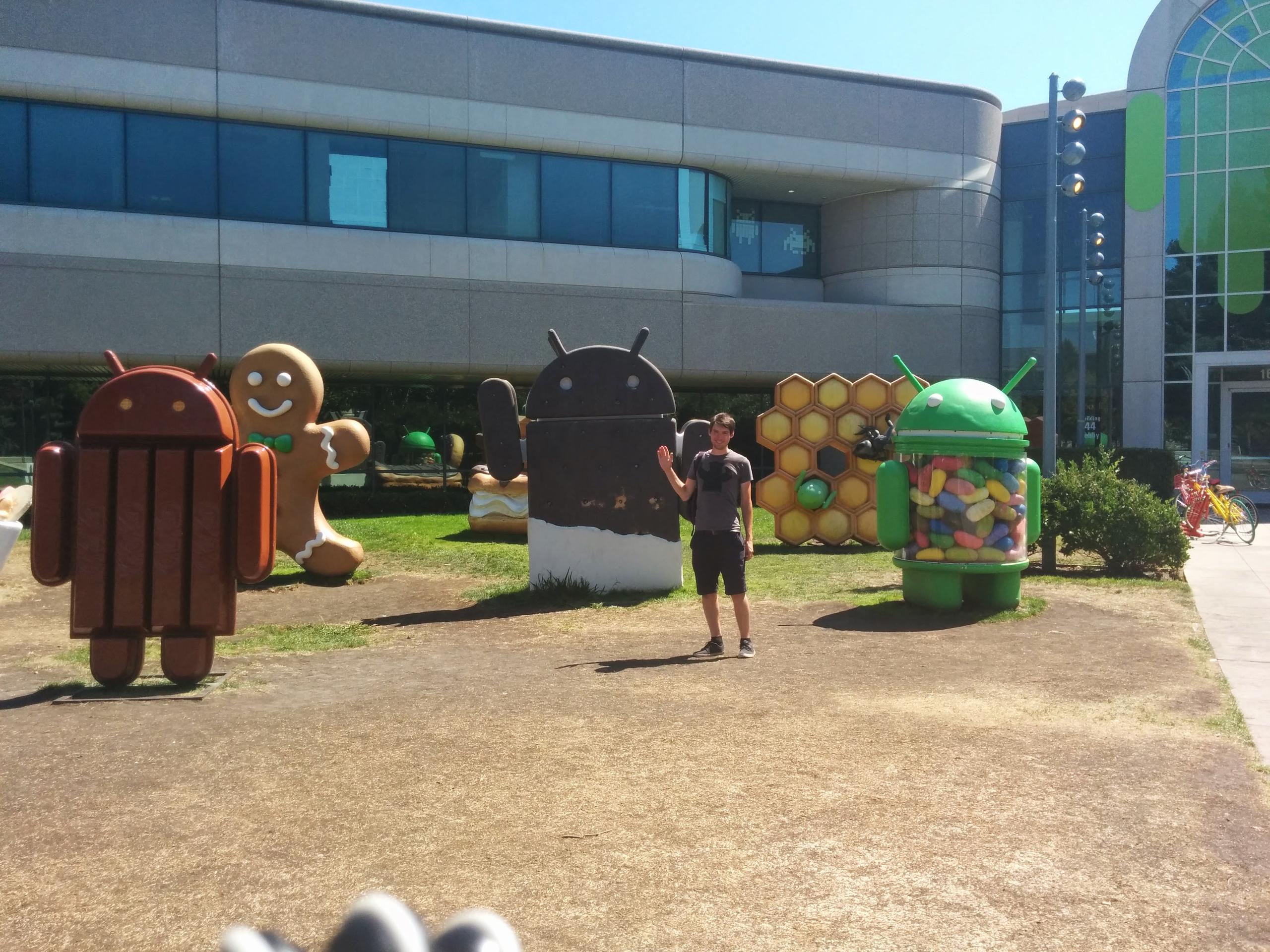 Google campus in Mountain View - quite an underwhelming trip. Fortunately I found the nearby Computer History Museum which was excellent.